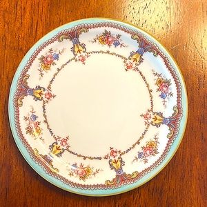 6 piece Dessert Plate Set Krautheim Selb Bavaria Made in Germany Vintage Floral